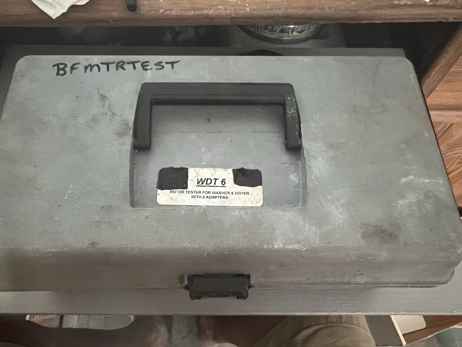 vintage washer and dryer test kit wdt6